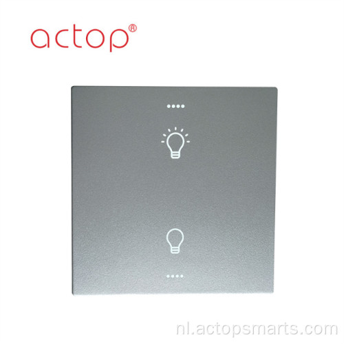 Smart hotel touchscreen lichtschakelaar